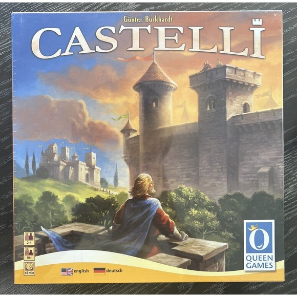 Castelli Board Game by Gunter Burkhardt 2011 Queen Games, New and Sealed - Picture 1 of 7